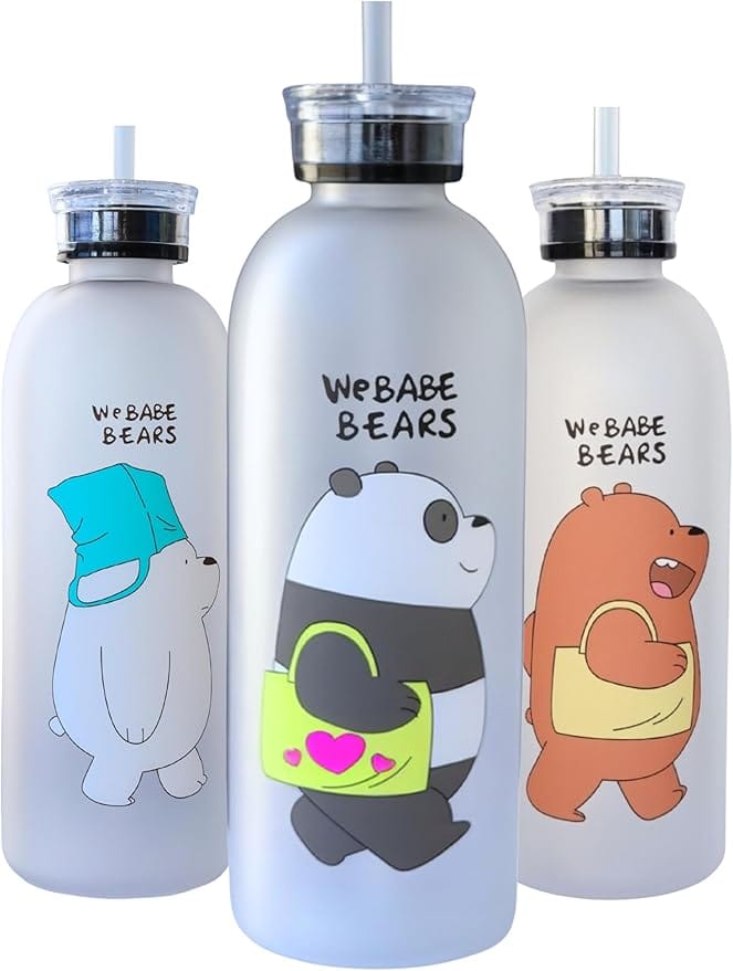 Webabe Bear Water Bottles | Water Bottles Plastic Kids Hydration Bear Water Bottles Webabe Bear Water Bottles