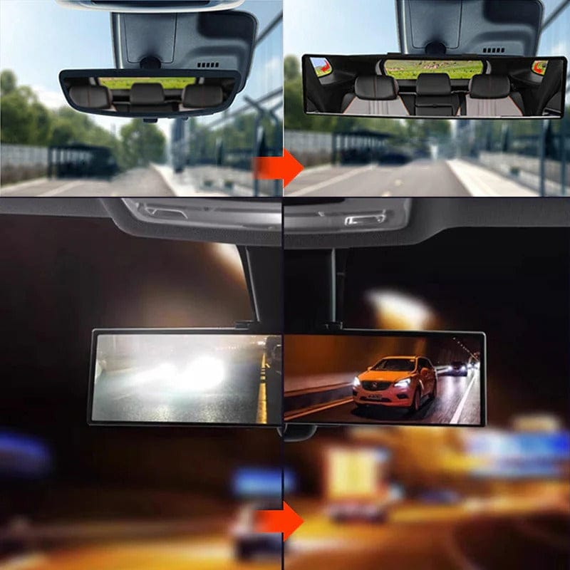 Wide Curved Rearview Mirror For Cars Wide Curved Rearview Mirror For Cars