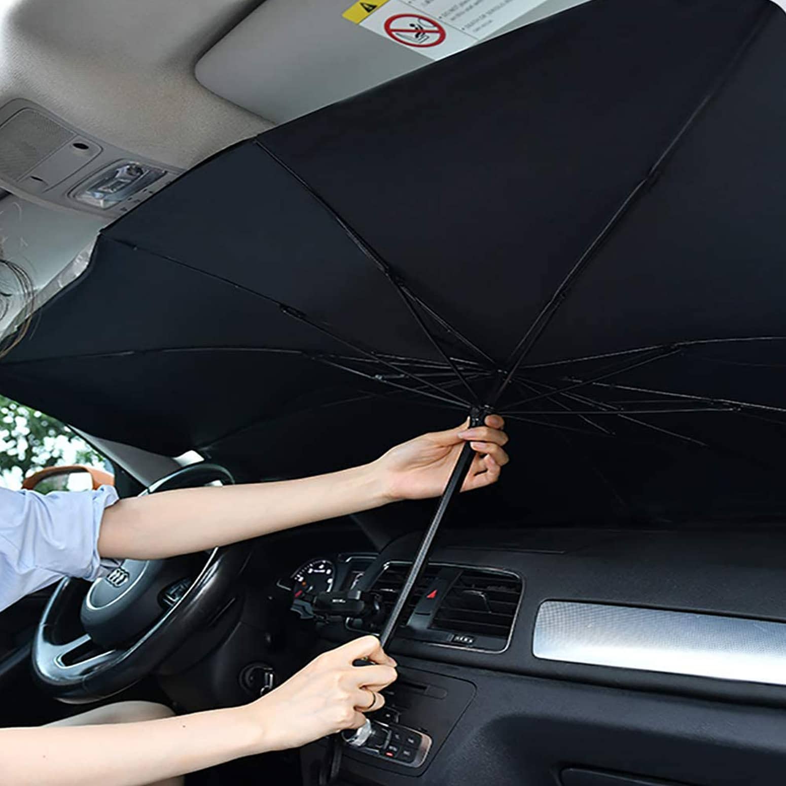Windshield Car Umbrella | Car Accessories Sun Shade For Car Window Automobiles Window Curtains Windshield Car Umbrella