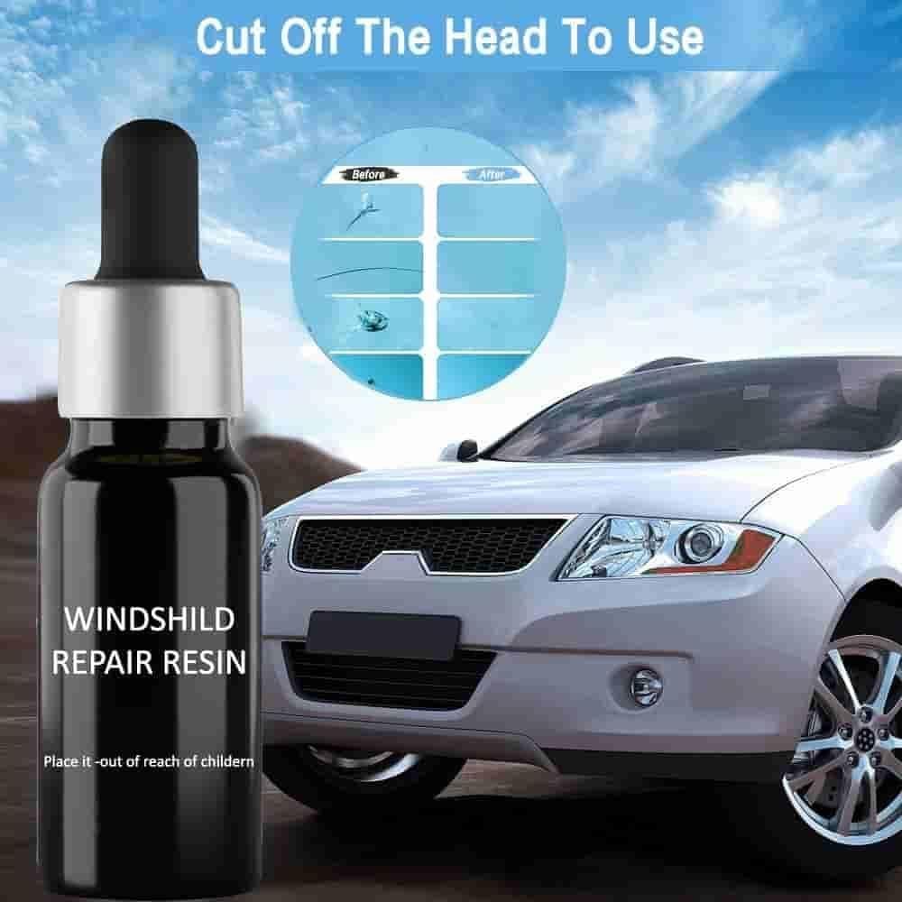 Windshield Glass Repair Kit | Car Windshield Glass Repair Kit Auto Glass Replacers Car Windscreen Glass Repair Kit Windshield Glass Repair Kit (Pack of 2)