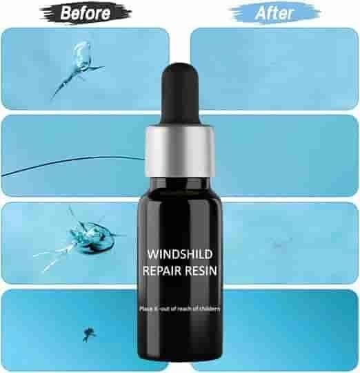 Windshield Glass Repair Kit | Car Windshield Glass Repair Kit Auto Glass Replacers Car Windscreen Glass Repair Kit Windshield Glass Repair Kit (Pack of 2)