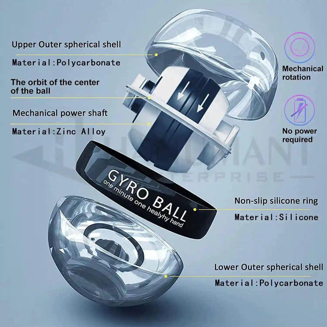 Wrist Strengthening Gyro Ball | Exercises Arm Wrist Strengthening Exercise Muscle Strength Fitness - Wrist Strengthening Gyro Ball