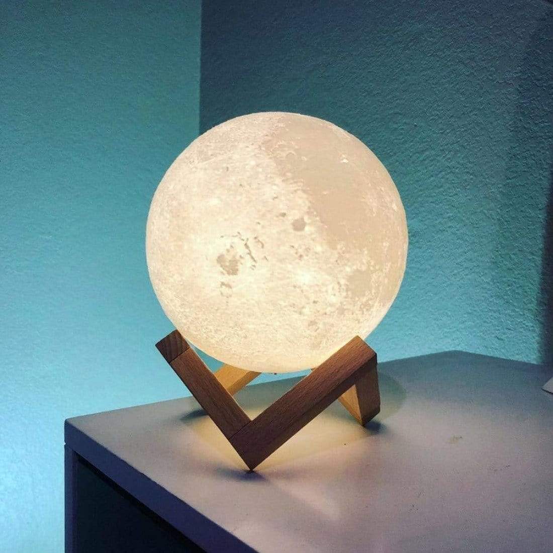 3d Moon Lamp Glowing Printed Night light 3d Moon Lamp