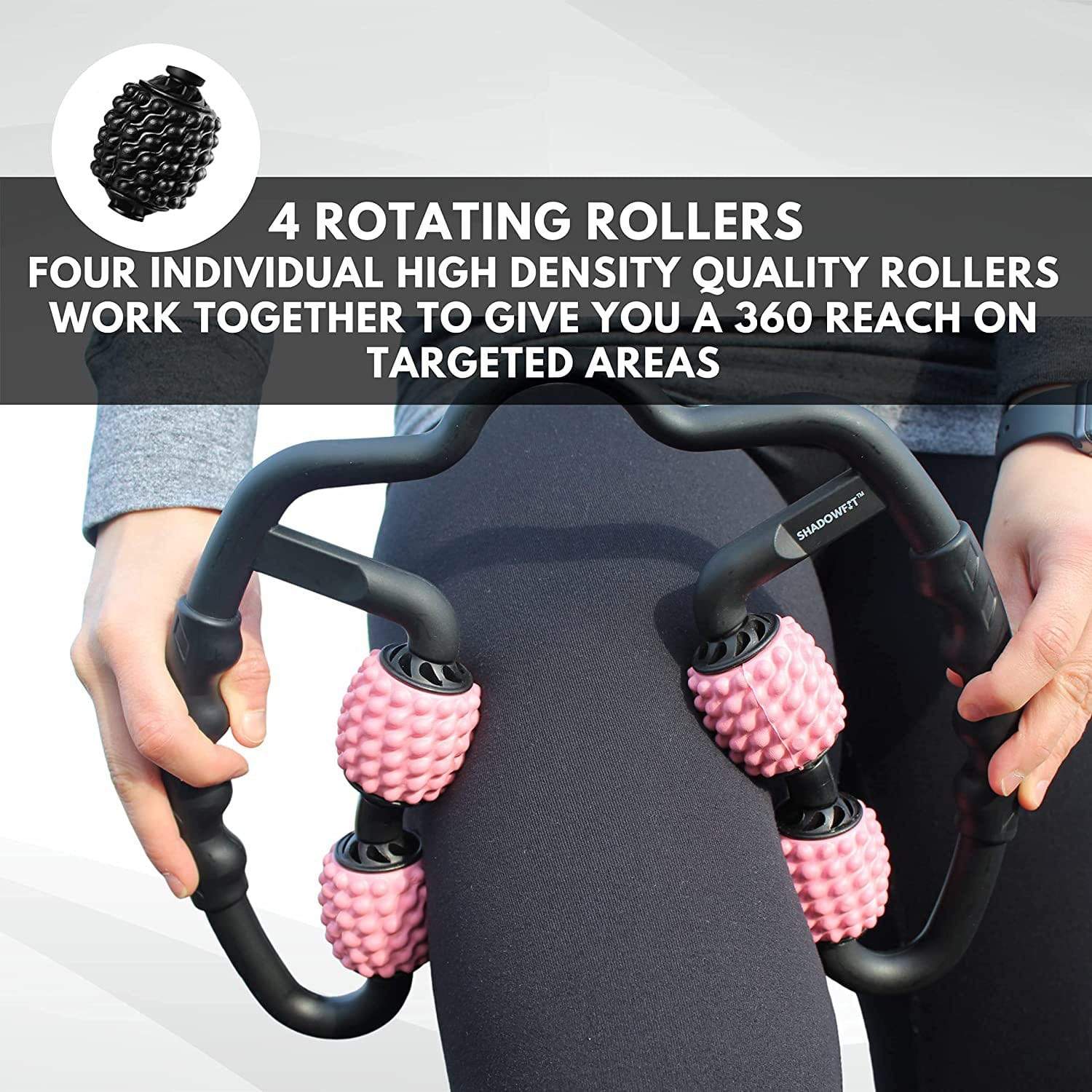 4 Point Massage Foam Roller Best Trigger Point Body Massager 4 Point Massage Foam Roller