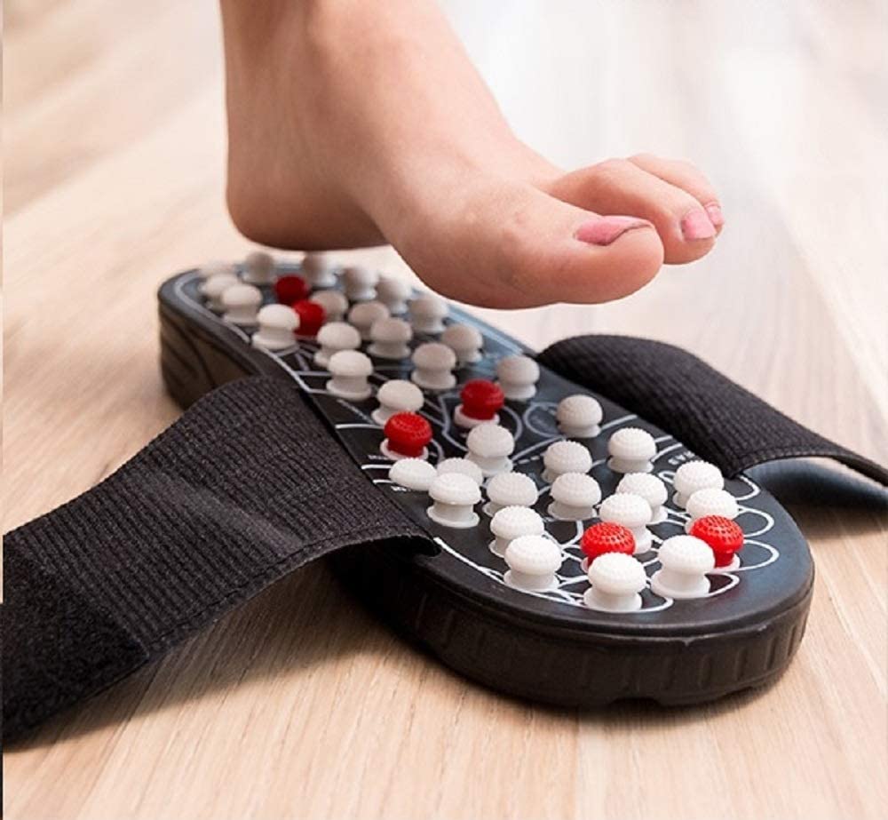 Acupressure Slippers Massage Footwears Reflexology Slipper Inicio Acupressure Slippers