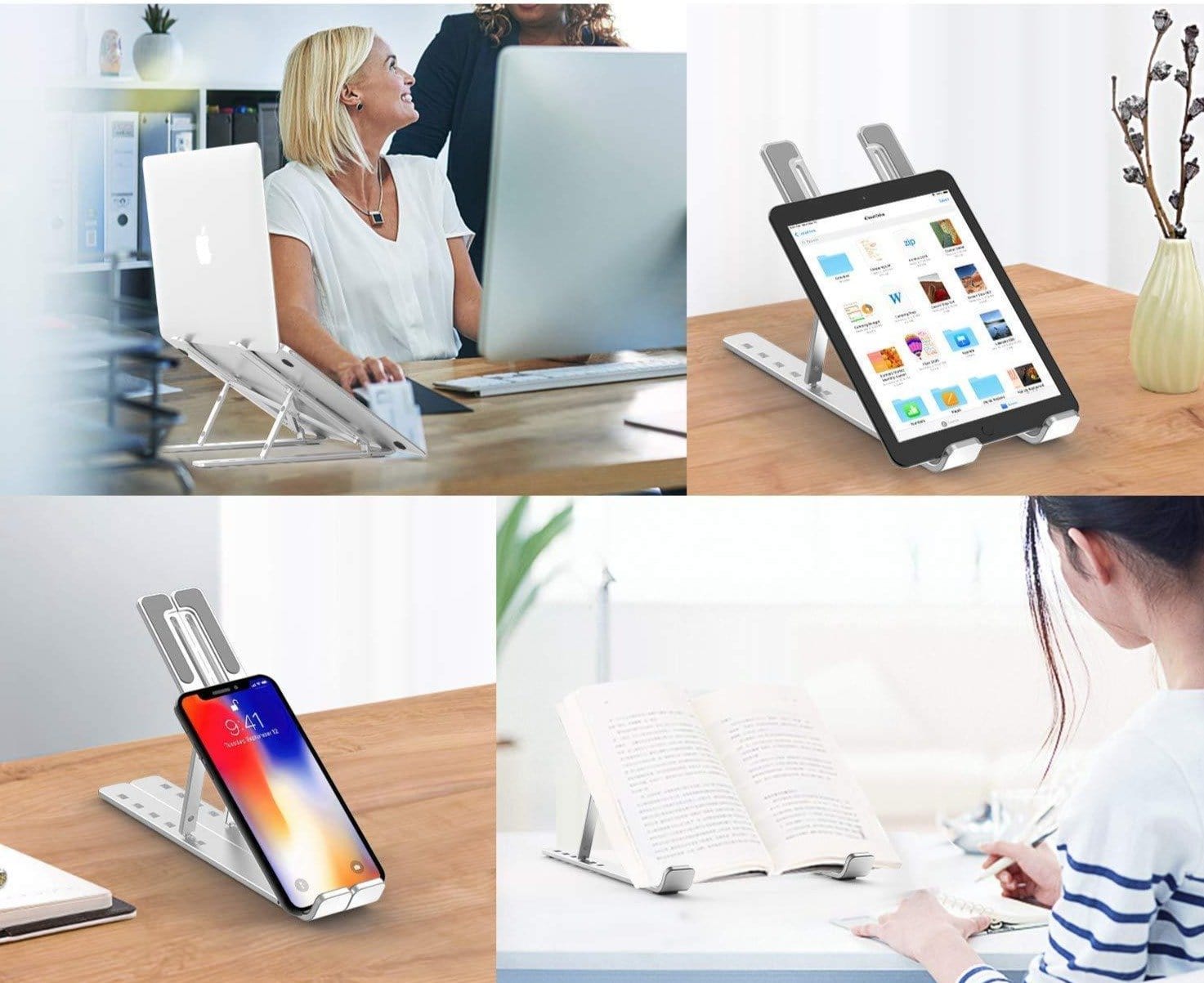 Adjustable Portable Foldable Laptop Holder - Adjustable Laptop Stand Laptop Stand Adjustable Laptop Stand