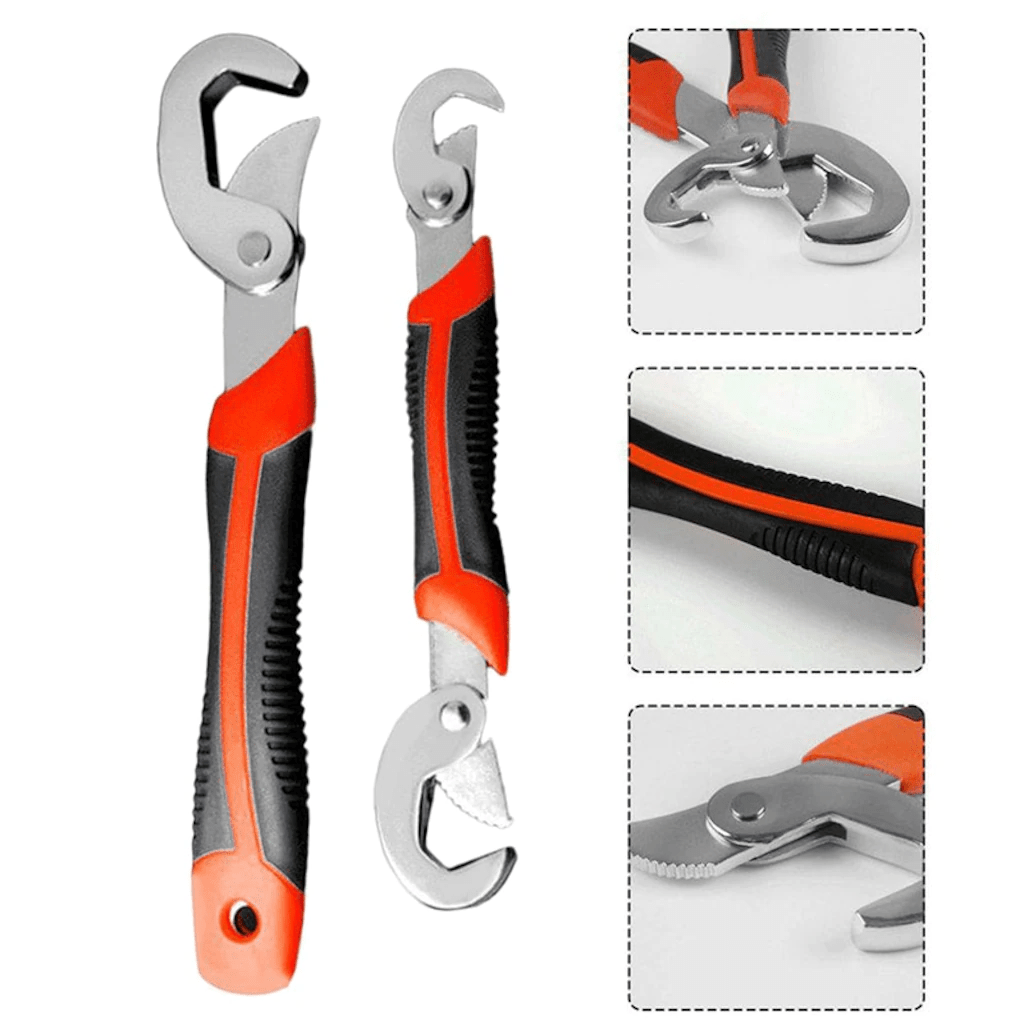 Adjustable Universal Wrench Set Multipurpose Spanner Tool Adjustable Universal Wrench Set