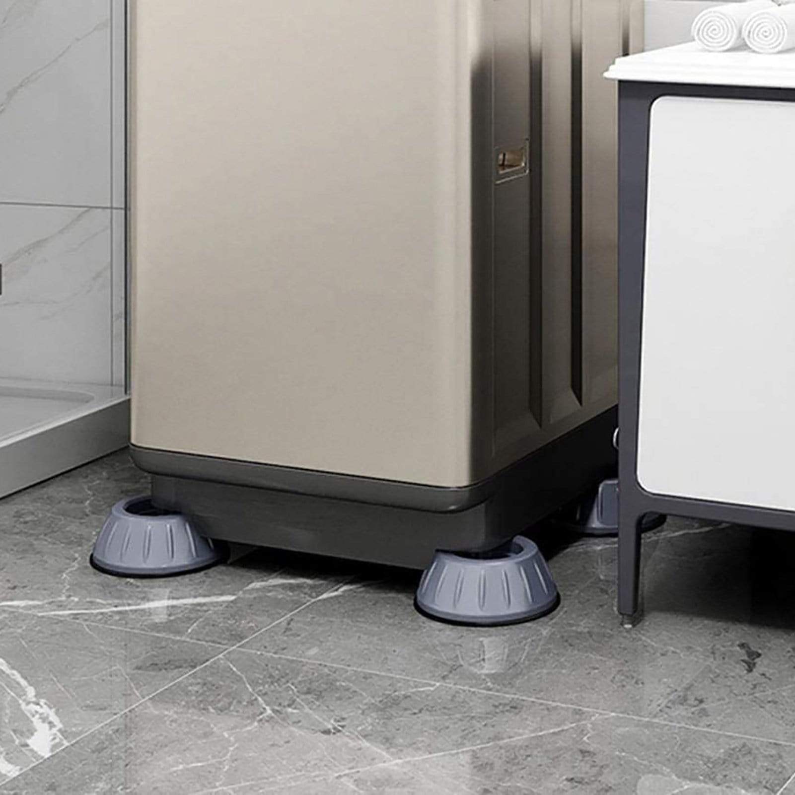Anti Vibration Pads for Washing Machine Rubber Pads Anti-vibration Pads For Washing Machines (Pack of 4)