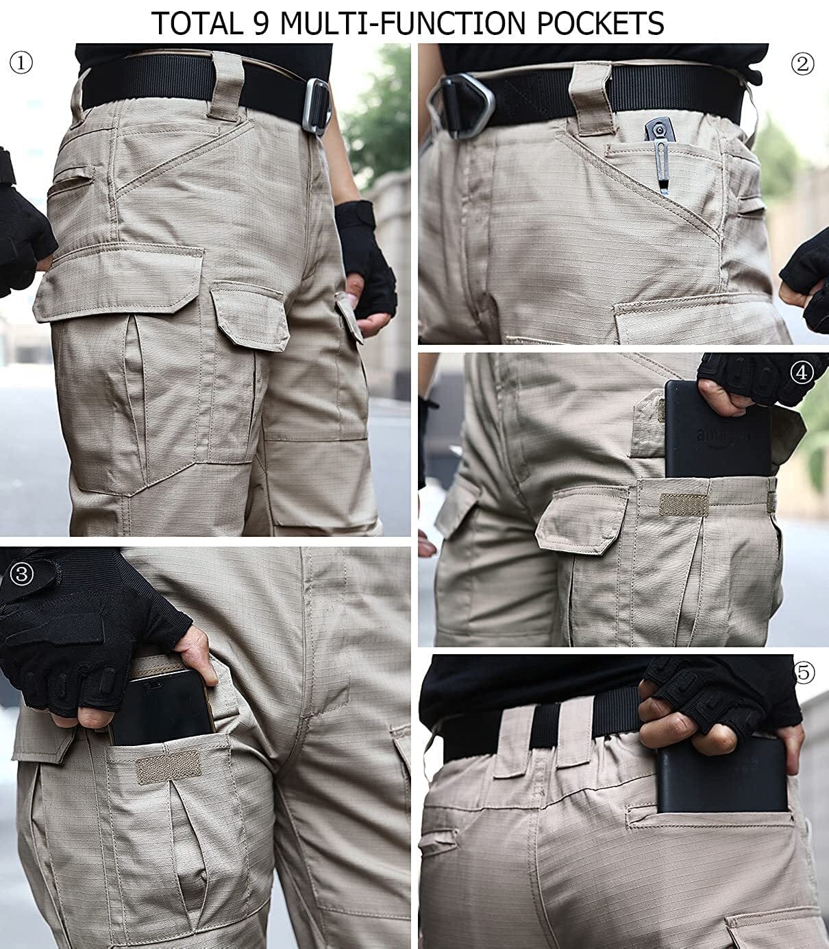 Army Tactical Cargo Pants Waterproof Military Cotton Trouser - Tactical Pants Tactical Pants