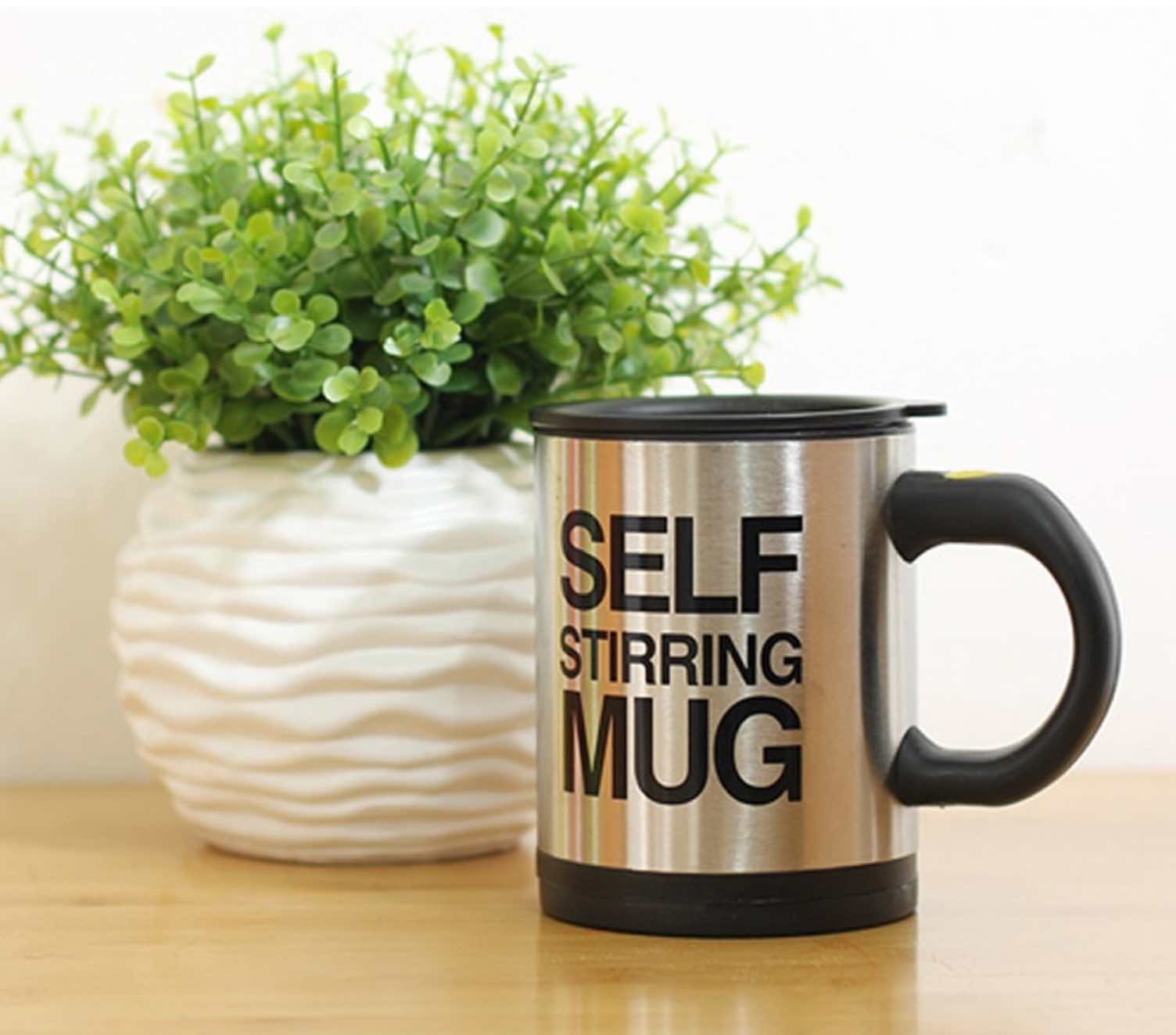 Auto Magnetic Mug Self Stirring Coffeee Travel Mug Anti Spill Self Stirring Mug