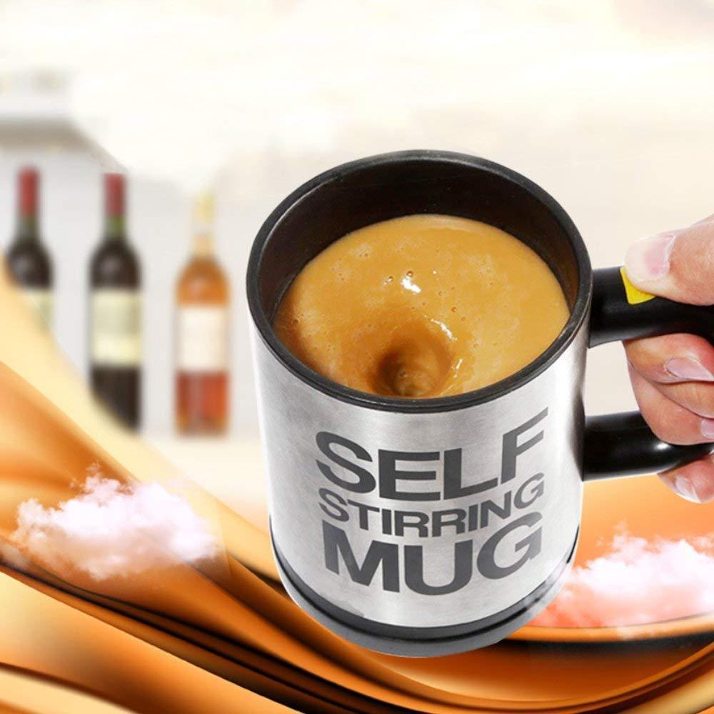 Auto Magnetic Mug Self Stirring Coffeee Travel Mug Anti Spill Self Stirring Mug