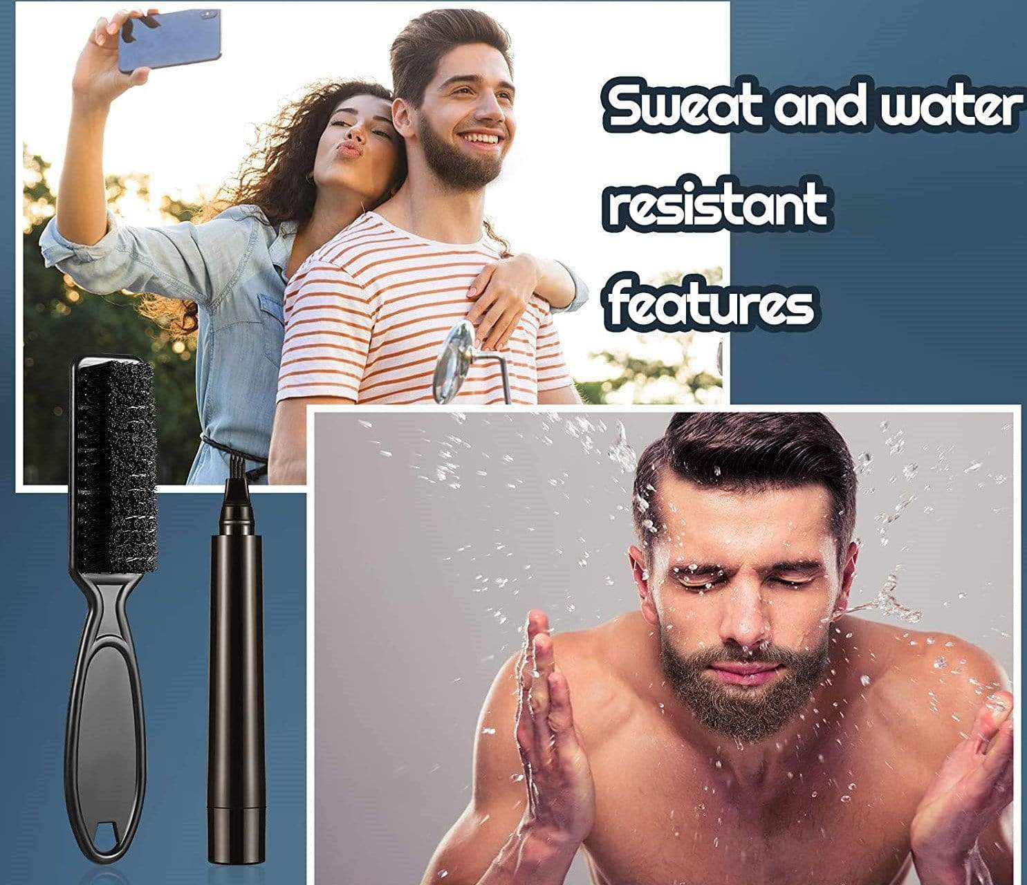 Beard Filler Pen Kit Beard Touch Up Pen Pencil Beard Filler Pen