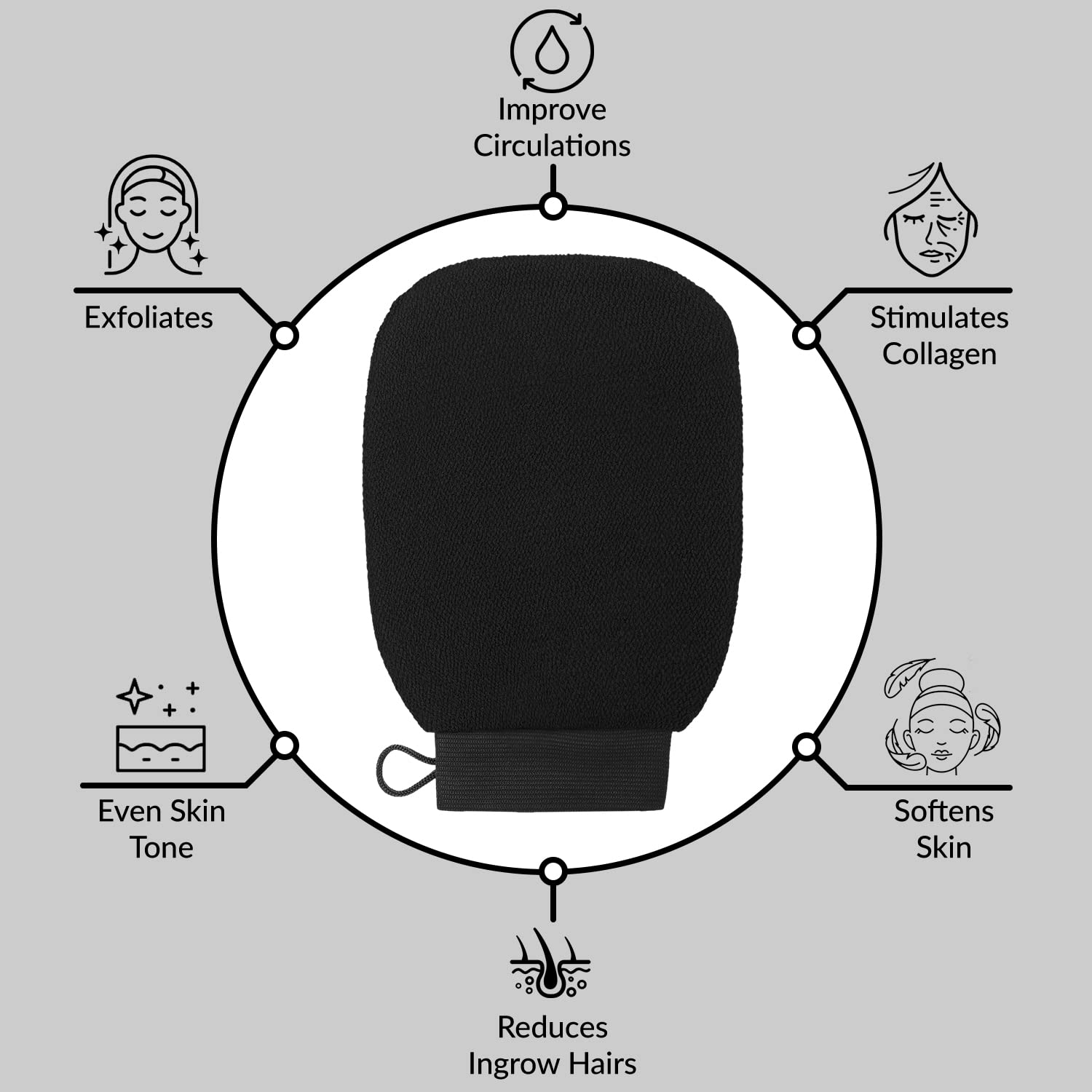 Best Exfoliating Glove For Body Dewy Hours Exfoliating Mitt Body Exfoliating Glove