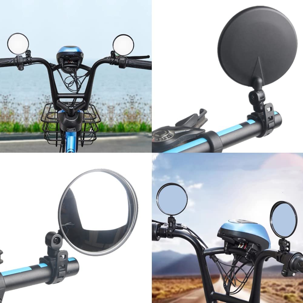 Bike Side Mirror Motorcycle Bicycle Handlebar Rear View Mirror Bike Side Mirror