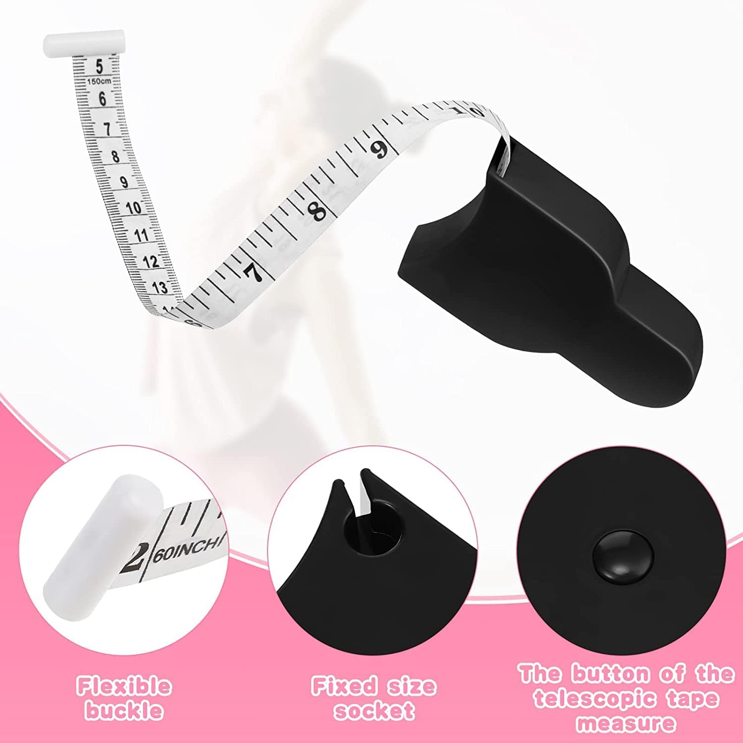 Body Measuring Tape Self Centering Measurement Tape Body Measuring Tape