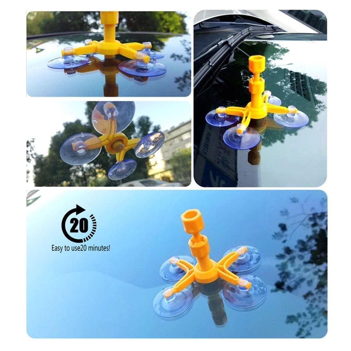 Car Glass Repair Windscreen Windshield Crack Repair Fluid Kit Windshield Crack Repair Kit