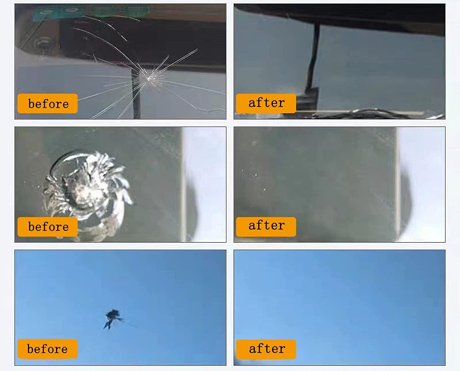 Car Glass Repair Windscreen Windshield Crack Repair Fluid Kit Windshield Crack Repair Kit