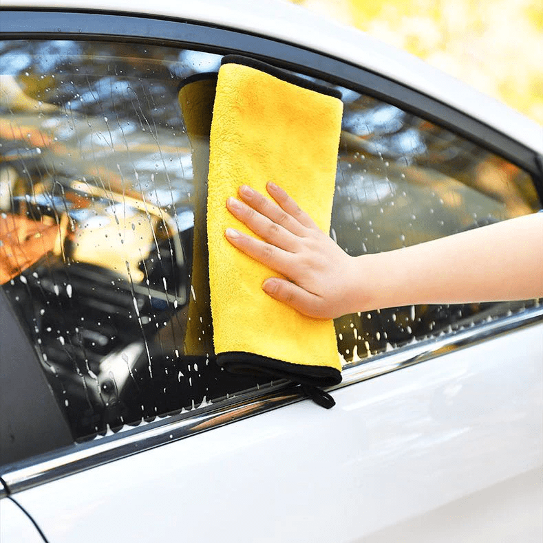 Car Microfiber Cleaning Cloth Glass Window Microfiber Towel Car Microfiber Cleaning Cloth
