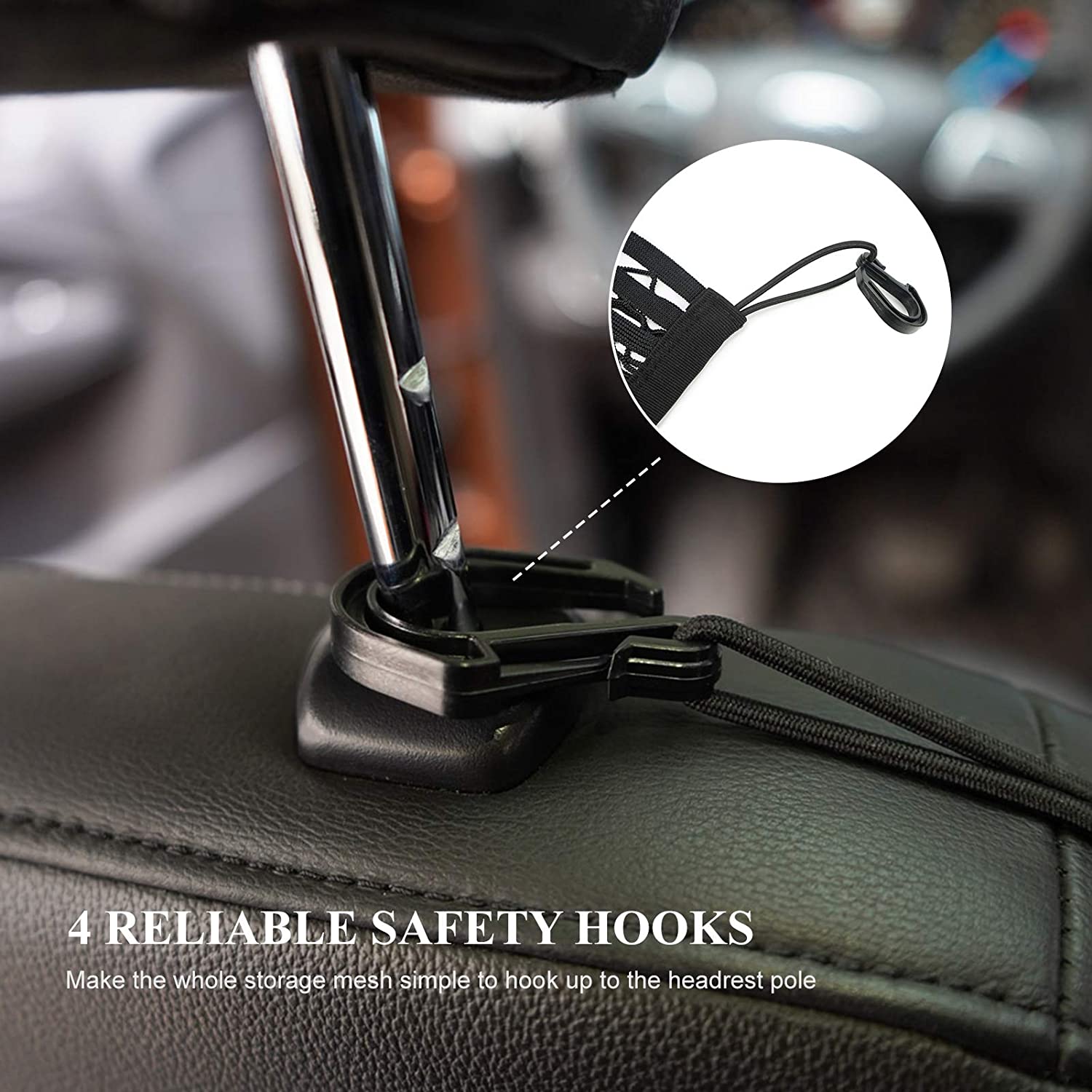 Car Storage Net Mesh Back Seat Organizer Car Storage Net Mesh Back Seat Organizer