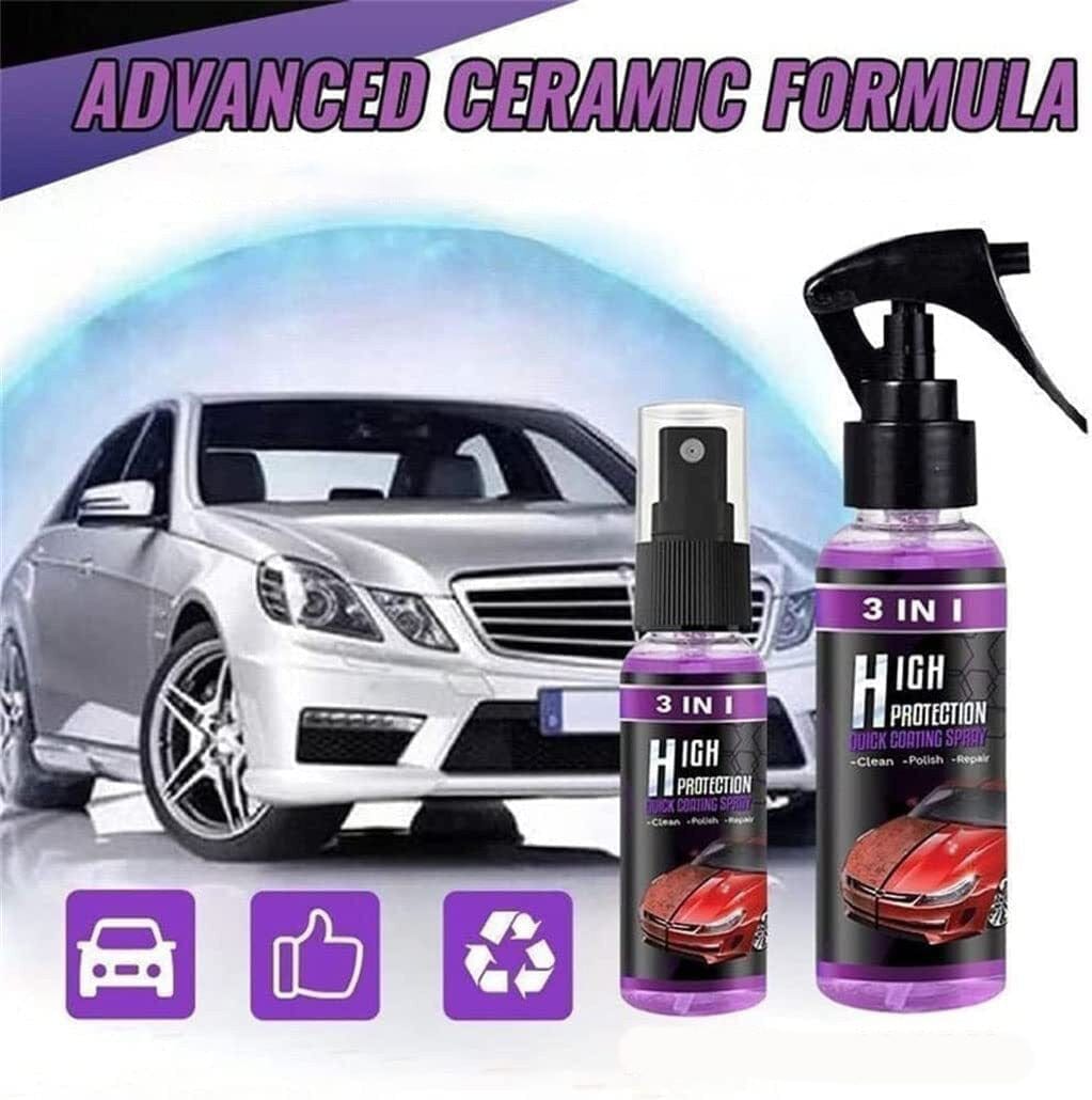 Ceramic Coating Wax Car Paint Protection Hydrophobic Spray - Ceramic Coating Spray Ceramic Coating Spray (Pack of 2)