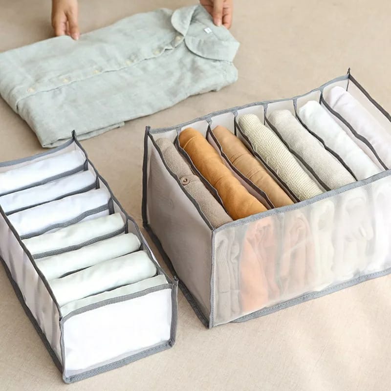 Cloth Cover Organizer Storage Bags Wardrobe Organizer Wardrobe Organizer Storage Bags - Pack of 3