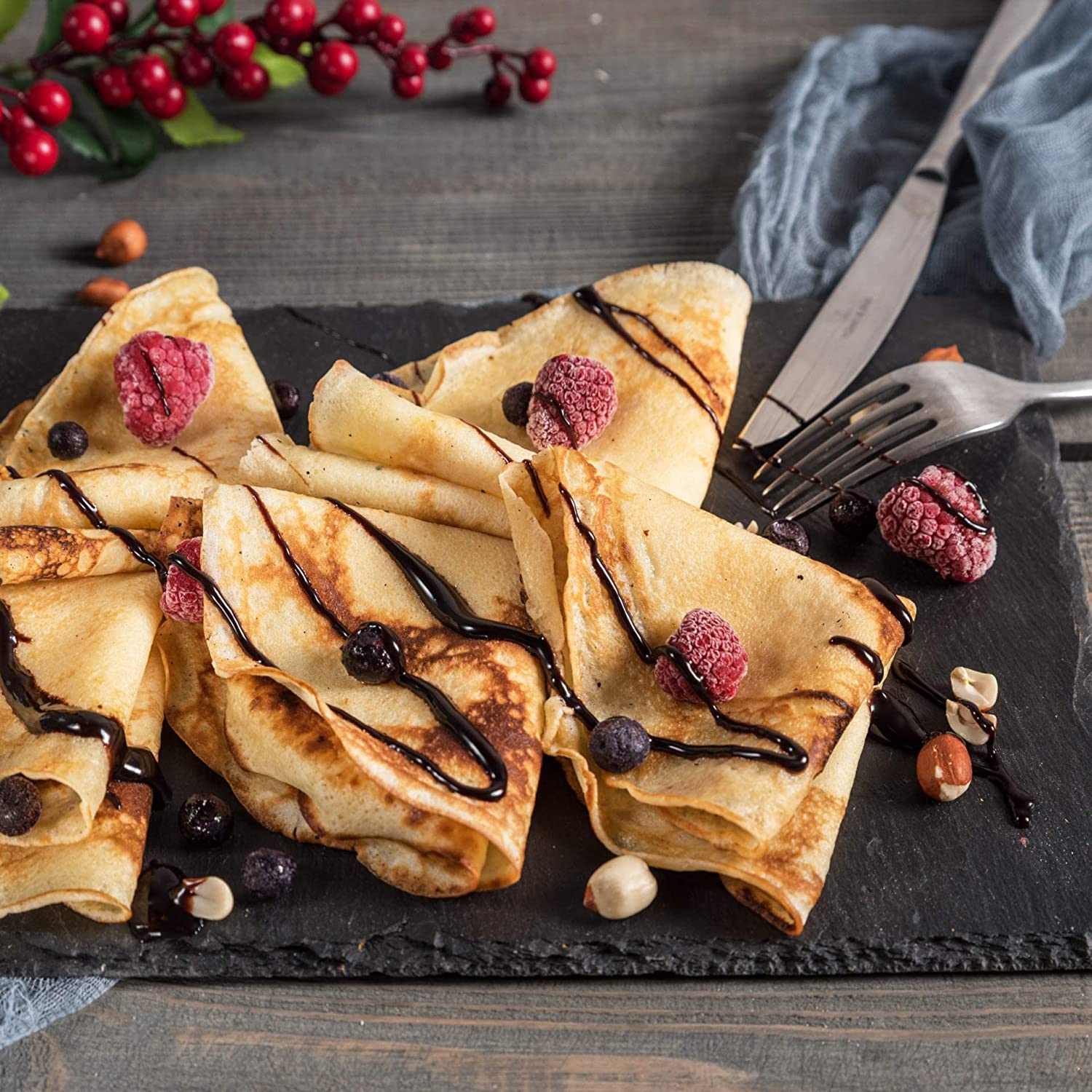 Crepe Maker Machine Electric Pancake Maker Griddle Non Stick Electric Crepe Maker