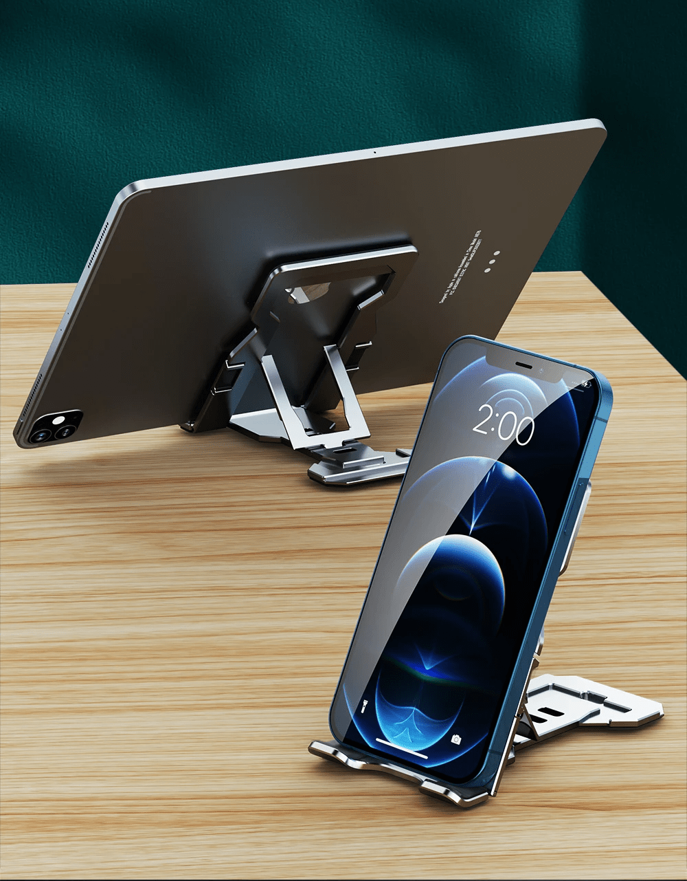 Desk Mobile Phone Holder Bed Portable Cell Phone Stand  - Foldable Phone Stand Foldable Phone Stand
