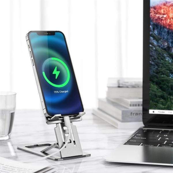 Desk Mobile Phone Holder Bed Portable Cell Phone Stand  - Foldable Phone Stand Foldable Phone Stand