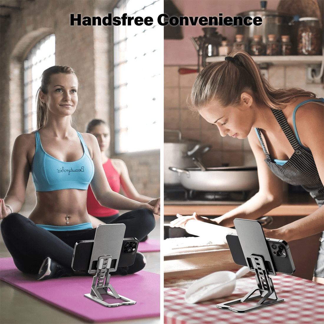 Desk Mobile Phone Holder Bed Portable Cell Phone Stand  - Foldable Phone Stand Foldable Phone Stand