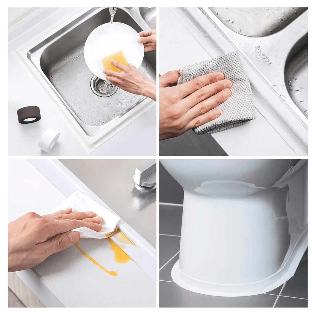 Double Sided Waterproof Caulk Tape Caulk Strip Tape Sealing Strip (Buy 1 Get 1 Free) Caulk Tape (Buy 1 Get 1 Free)