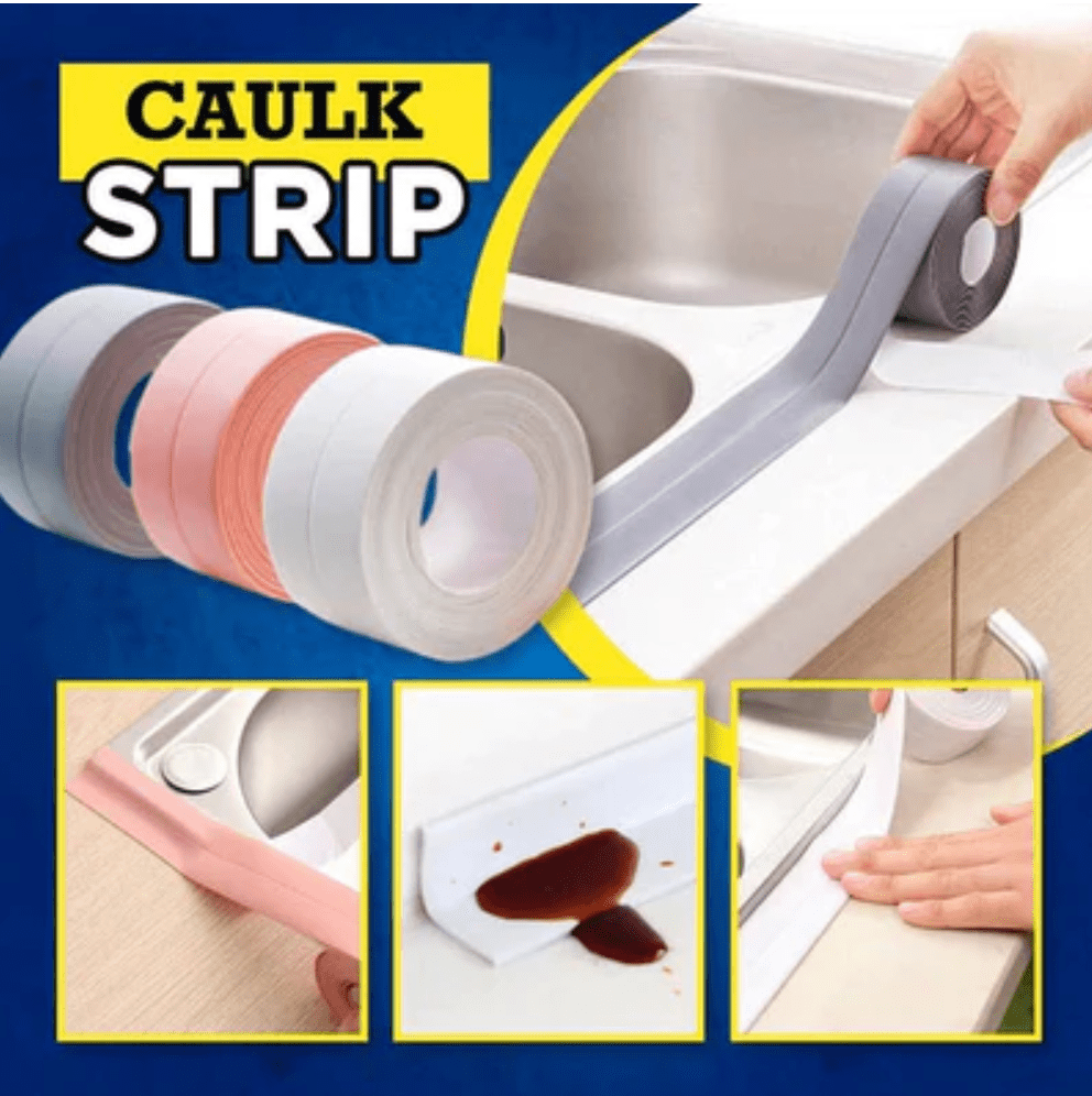 Double Sided Waterproof Caulk Tape Caulk Strip Tape Sealing Strip (Buy 1 Get 1 Free) Caulk Tape (Buy 1 Get 1 Free)