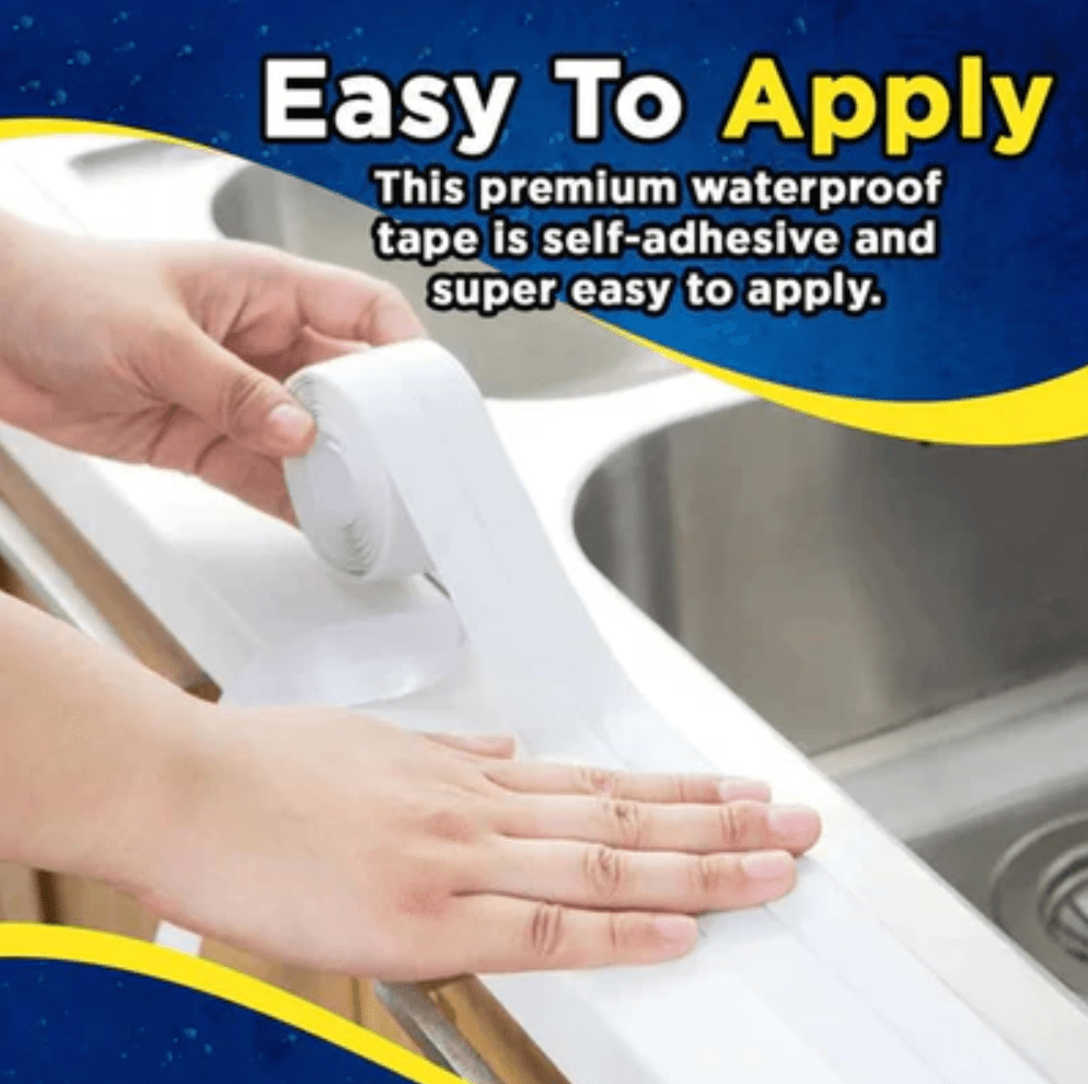 Double Sided Waterproof Caulk Tape Caulk Strip Tape Sealing Strip (Buy 1 Get 1 Free) Caulk Tape (Buy 1 Get 1 Free)