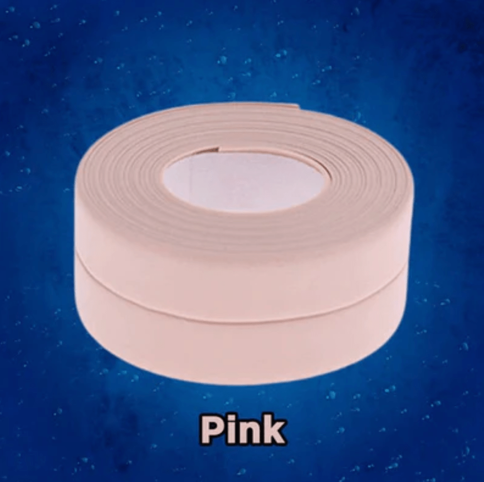 Double Sided Waterproof Caulk Tape Caulk Strip Tape Sealing Strip (Buy 1 Get 1 Free) Pink Caulk Tape (Buy 1 Get 1 Free)