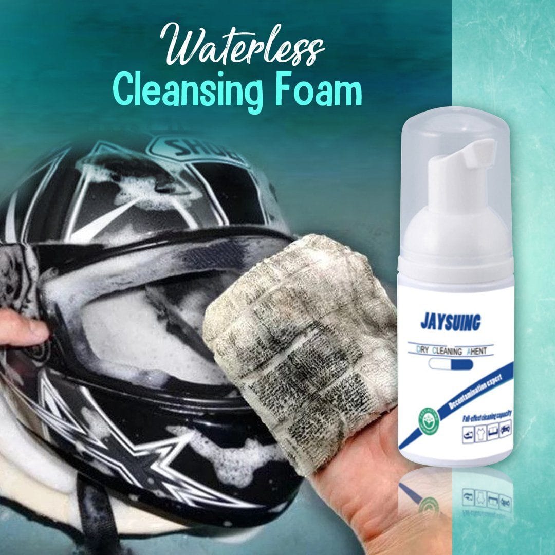 Dry Cleaning Foam For Car Seats Fabric Cleanser Spot Cleaning - Waterless Fabric Foaming Cleanser Waterless Fabric Foaming Cleanser