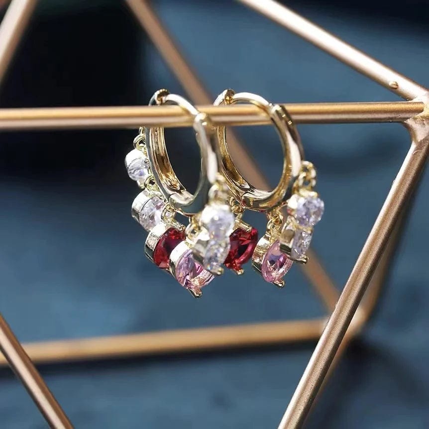 Earrings Earrings Shiny Diamond Drop Earrings