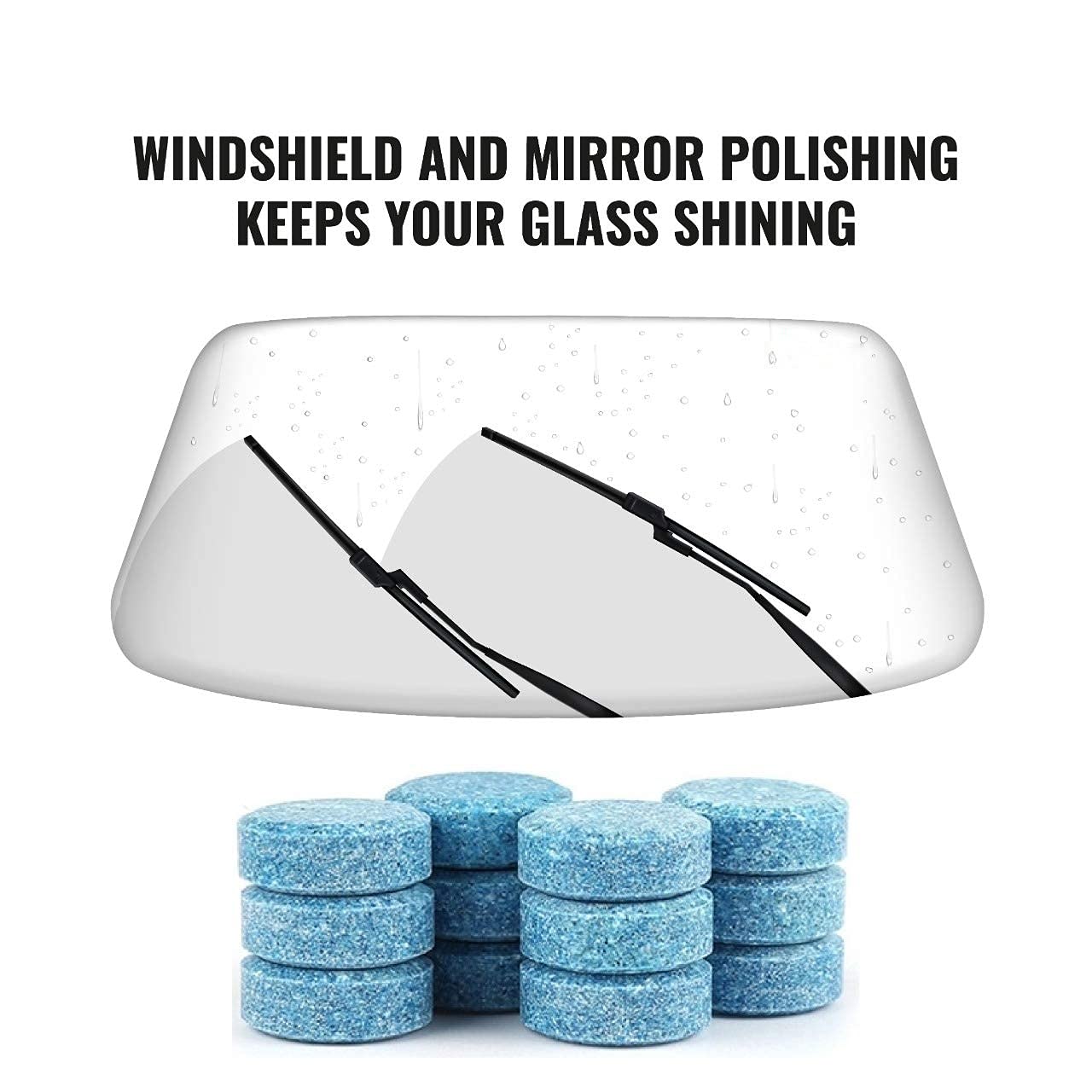 Effervescence cleaning Tablets Windshield Dishwasher Cleaner Effervescence Cleaning Tablets
