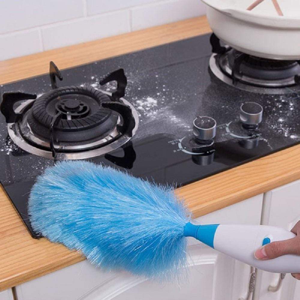 Electric Cleaning Duster Brush for Home Spin Duster Electric Spin Duster