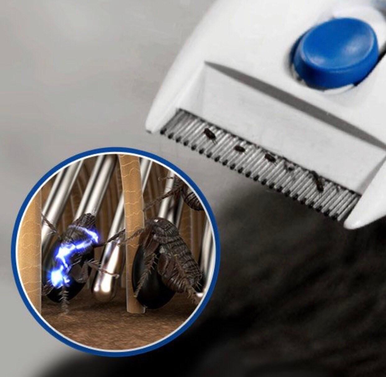 Electric Flea Comb For Dogs Electronic Tick Zapper Electric Flea Comb