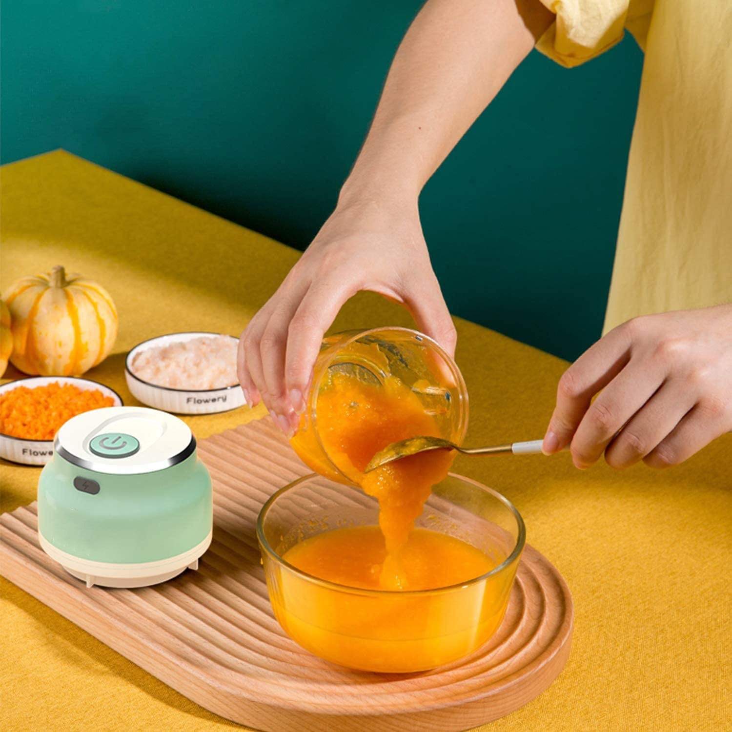 Electric Vegetable Chopper and Cutter Onion Chopper Electric Vegetable Chopper