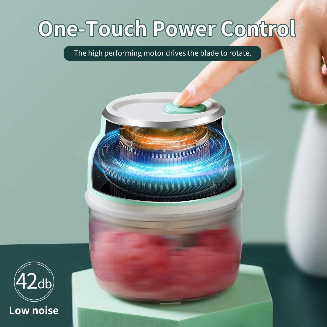 Electric Vegetable Chopper and Cutter Onion Chopper Electric Vegetable Chopper