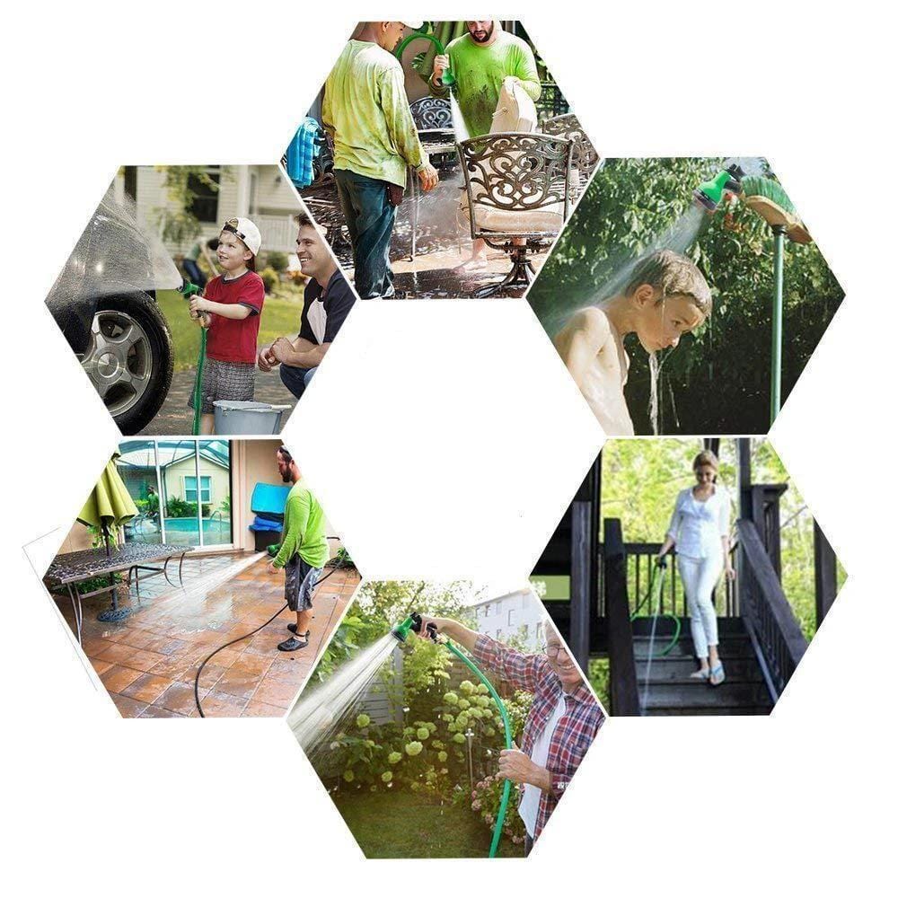 Expandable Garden Hose Retractable Collapsible Water Shrinking Hoses Garden Hoses & Reels 100 ft Expandable Garden Hose