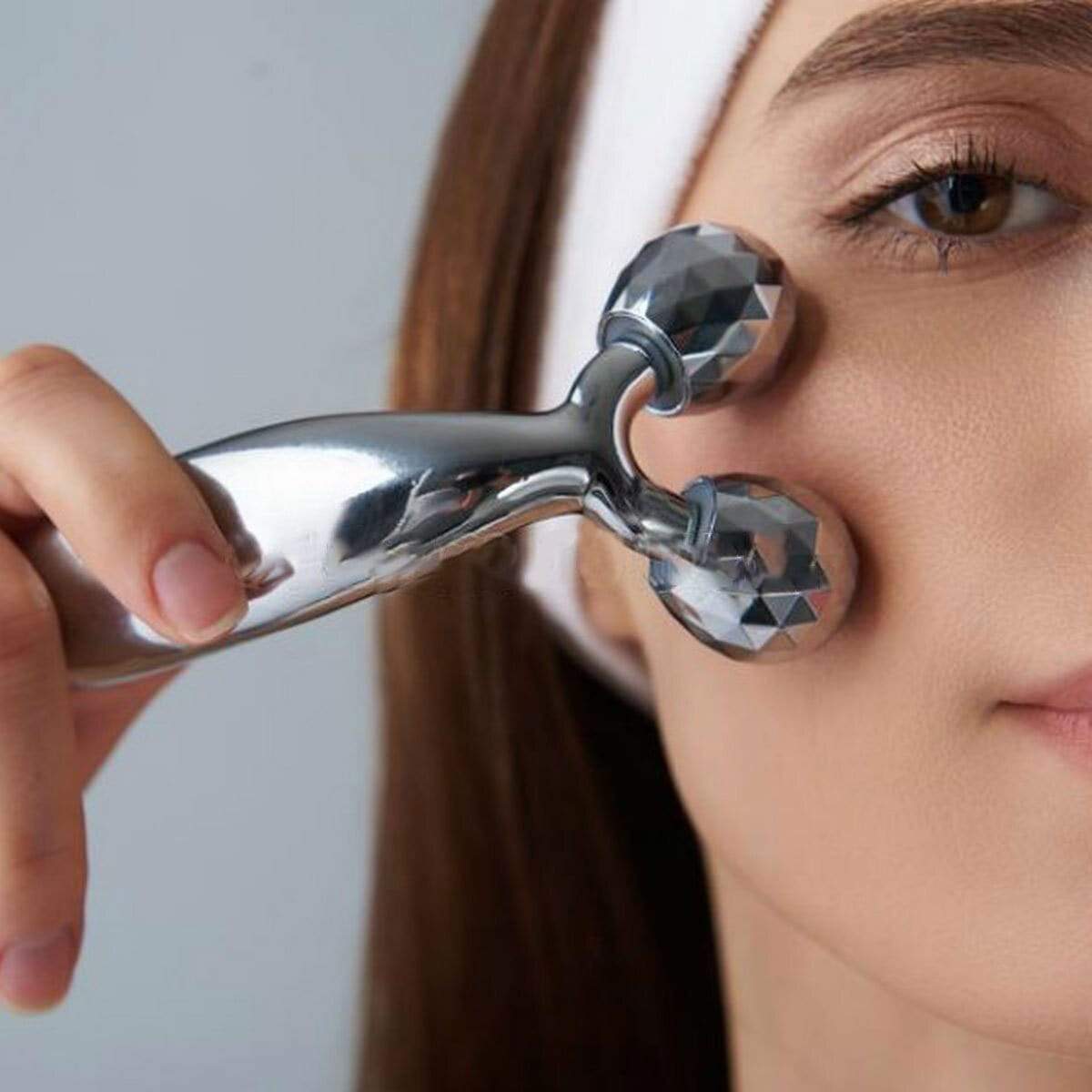 Face Roller Massager Facial Microcurrent Device Roller Face Roller Massager