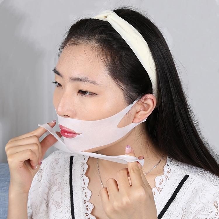 Face Shaper Double Chin Reducer Skin Tightening Mask - Jawline Slimming Mask Jawline Slimming Mask - Pack of 3