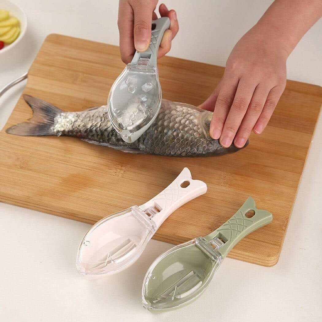 Fish Scaler Fish Scale Remover Cleaning Tool Scraper Handheld Fish Scaler