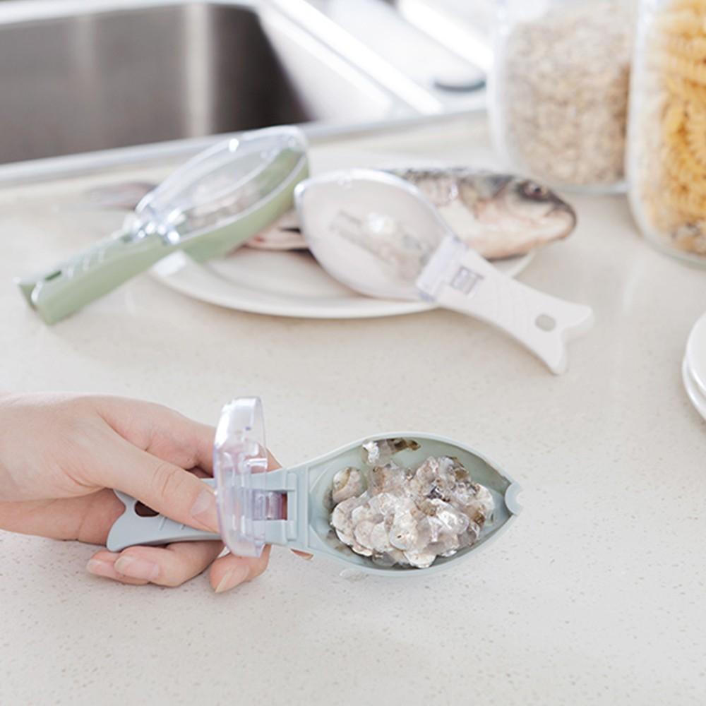 Fish Scaler Fish Scale Remover Cleaning Tool Scraper Handheld Fish Scaler