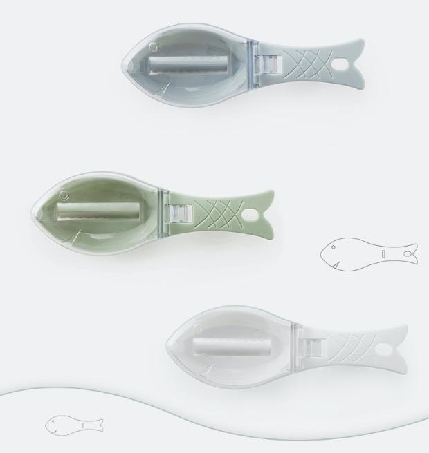 Fish Scaler Fish Scale Remover Cleaning Tool Scraper Handheld Fish Scaler