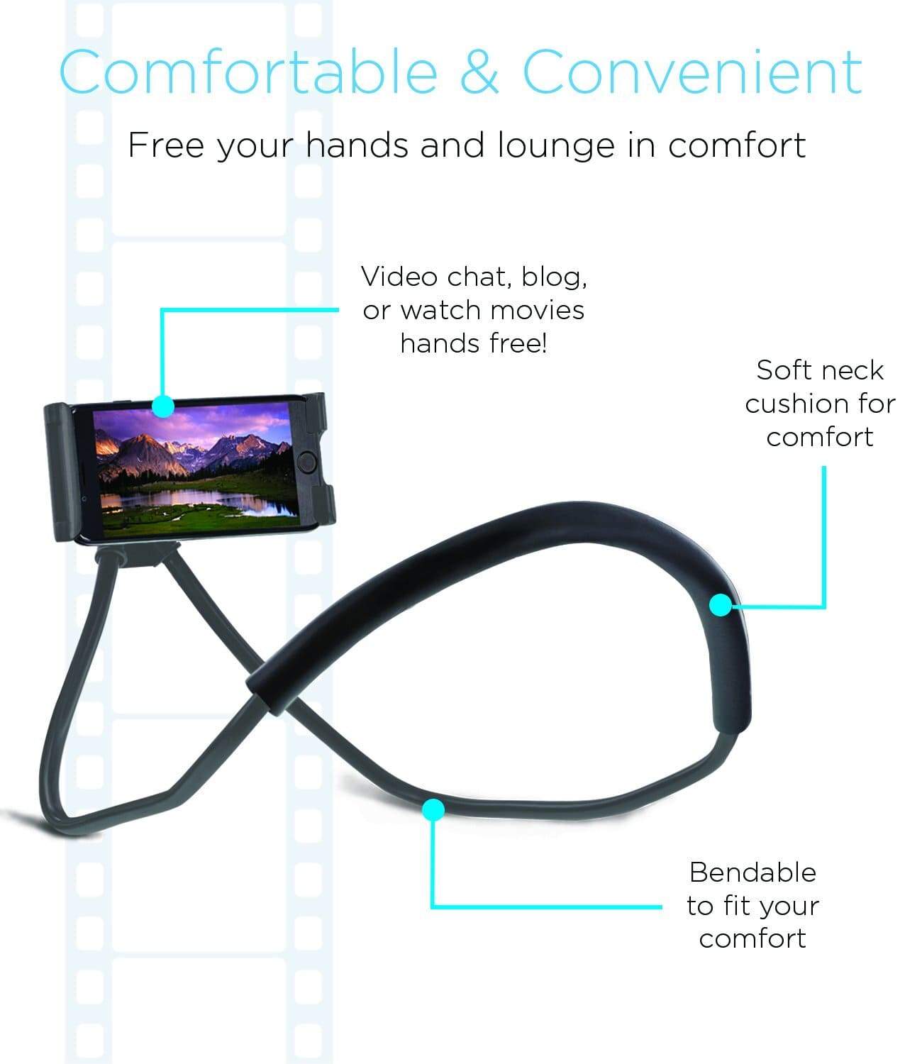 Flexible Neck Mobile Holder Phone Lazy Stand for Bed Stands Neck Phone Holder