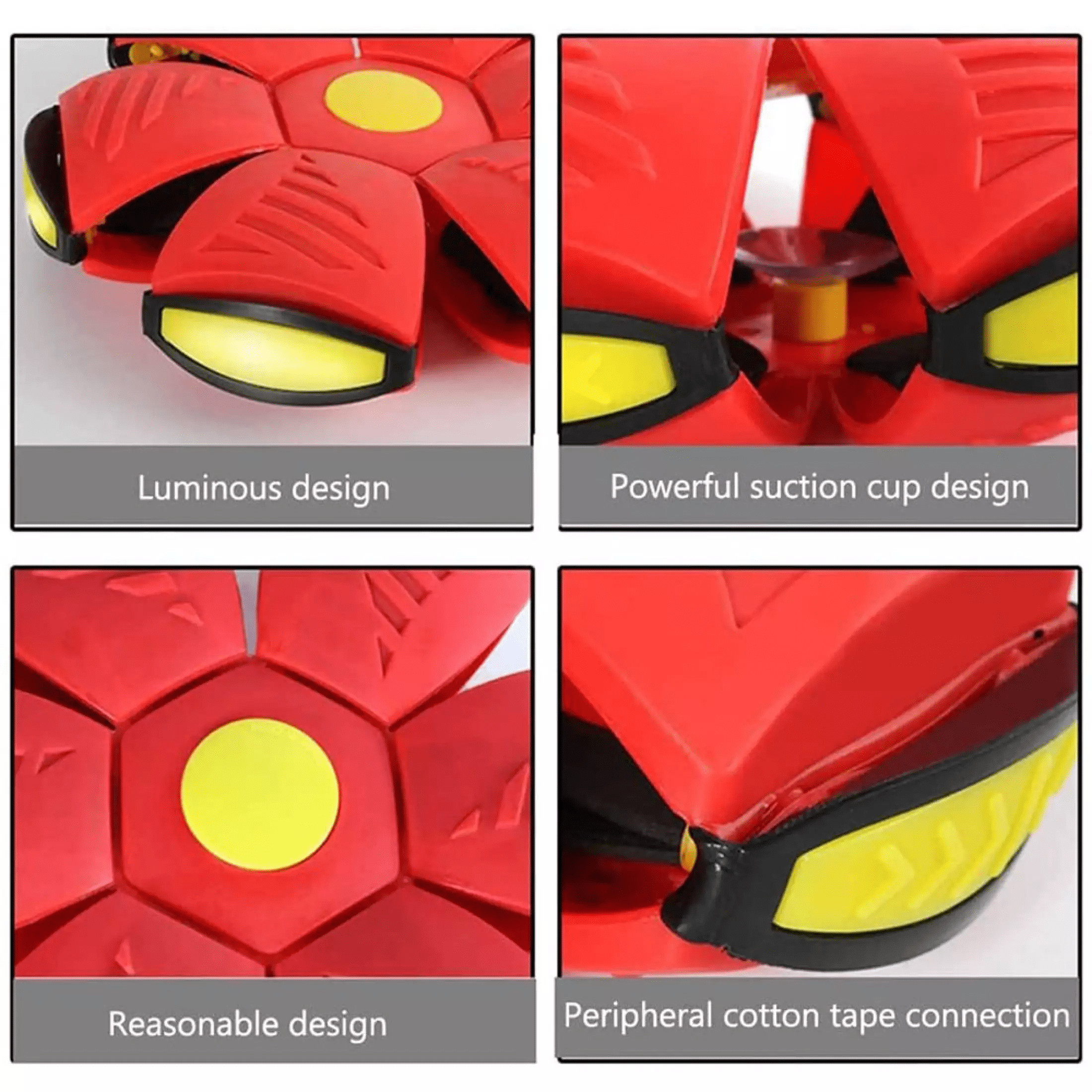 Flying Frisbee Magic Ball Soccer Phlat Catch Ball Frisbee Ball