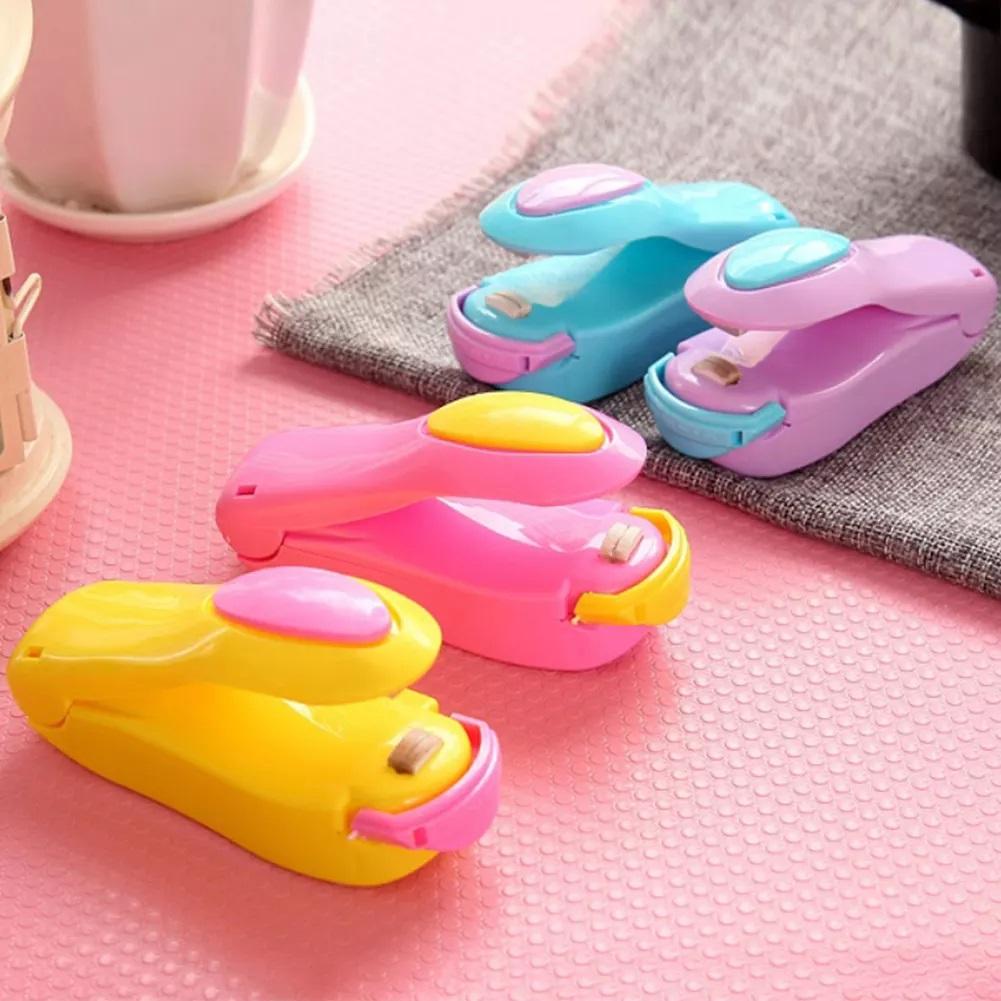 Food Vacuum Sealing Machine For Bags Mini Sealer - Mini Heat Sealer - Pack of 2 Mini Heat Sealer - Pack of 2