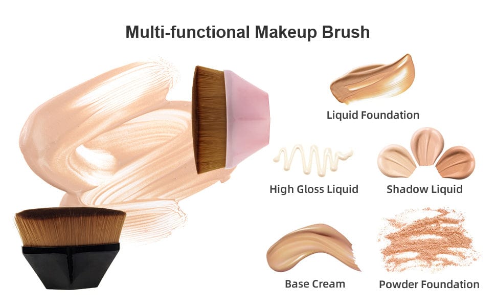 Foundation Brushes Makeup Cream Makeup Brush Cleaner Concealer Brush Foundation Makeup Brush